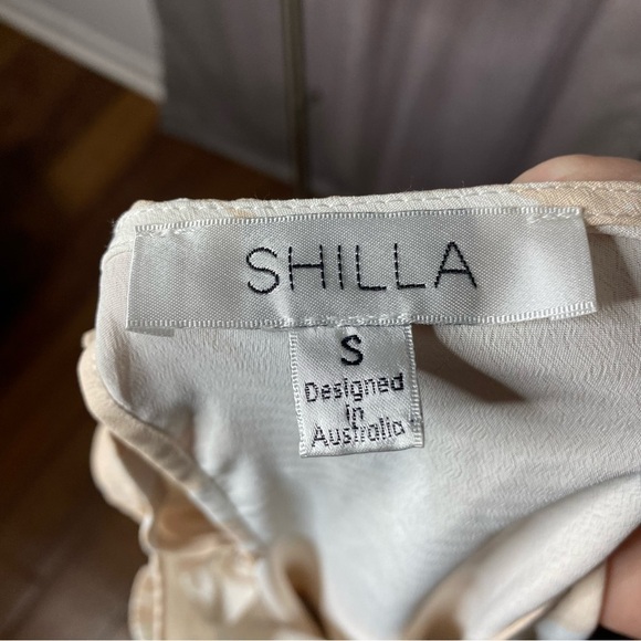 Shilla the Label Cream Floral Cold Shoulder Blouse - Picture 8 of 8